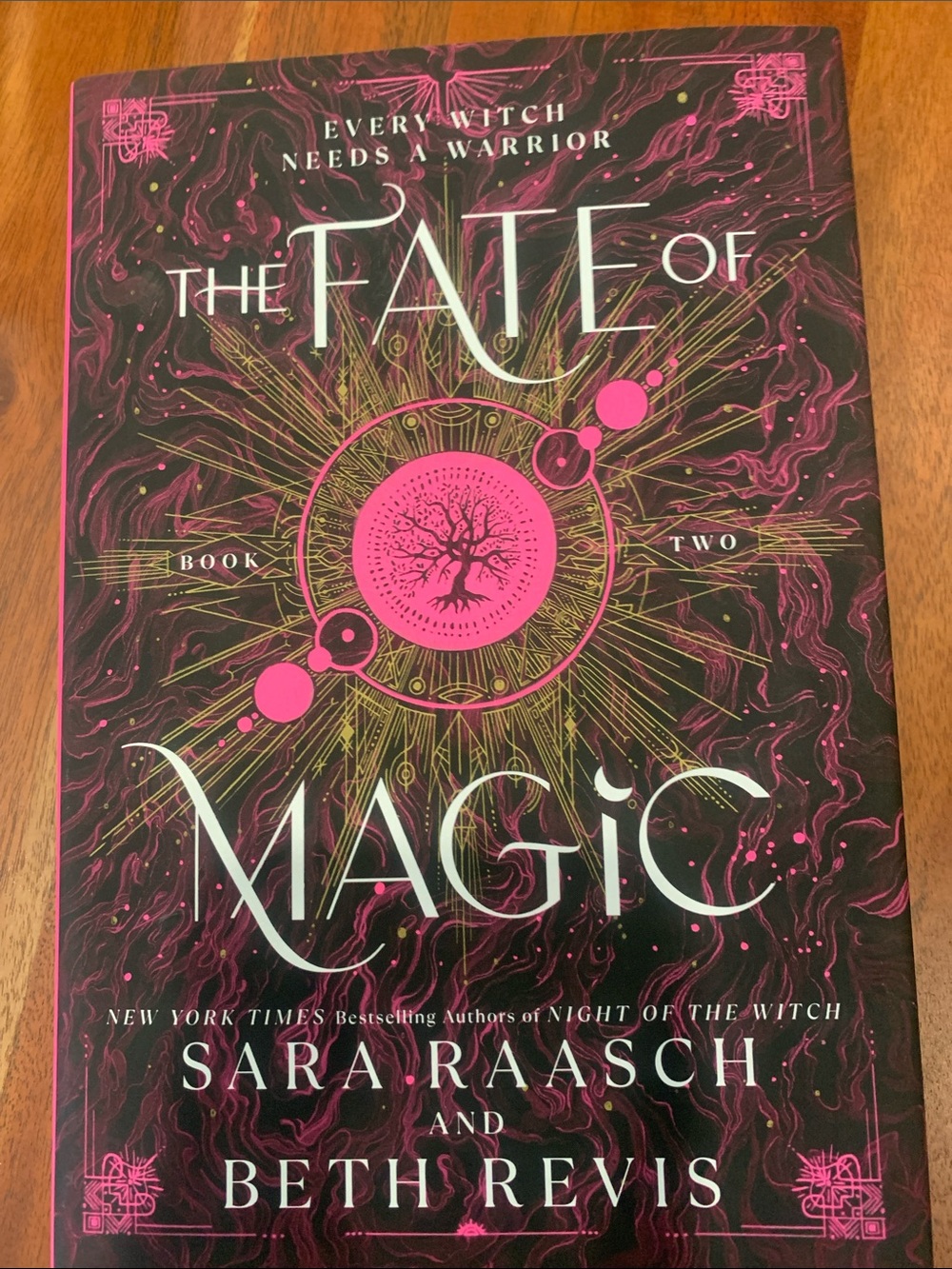 The Fate of Magic by Sara Raasch & Beth Revis -  fantasy romance Hardcover